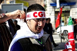 Trani, manifestazione CGIL Bat - 6 maggio 2011