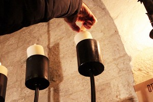 Si accendono le luci di Chanukkà alla Sinagoga Scolanova di Trani