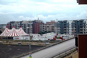 Circo a Trani in zona Cappuccini