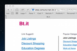 Offline il sito del Comune di Trani