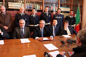 Conferenza stampa alla Procura di Trani