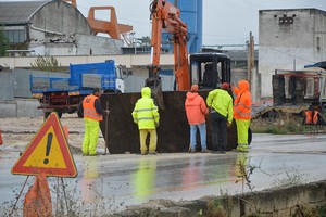  "Trani-Andria ": si lavora e si contano i danni del cedimento