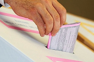 Elezioni - scheda elettorale