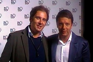 Fabrizio Ferrante con Renzi