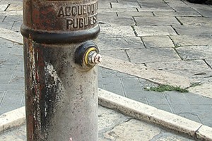 Fontana in piazza Sant'Agostino