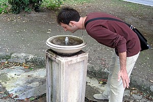 Fontana in villa Comunale
