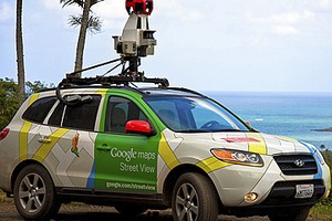 Google car Street View