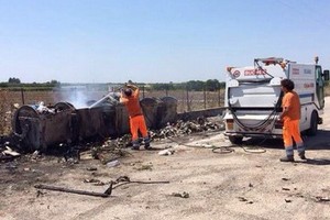 Pulizia in zona Boccadoro