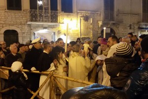 Benedizione del Presepe in Piazza Libertà