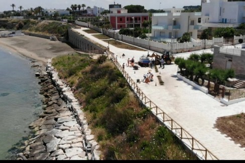 Lavori alla Seconda Spiaggia