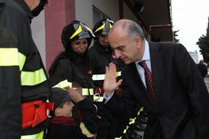 Onorevole Bocci incontra i Vigili del Fuoco
