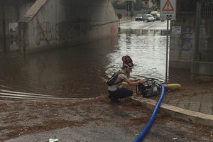 Sottovia Pozzopiano allagato