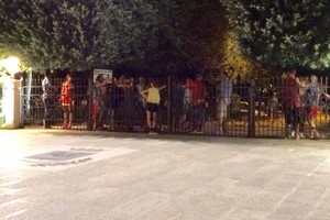 Chiusi in villa comunale