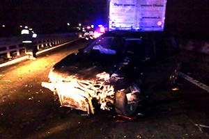 Incidente sulla statale 16 bis