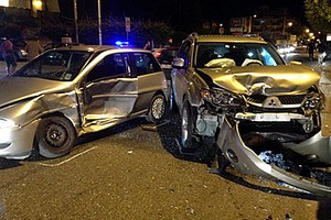 Incidente stradale su via Bisceglie