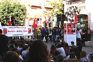 Manifestazione Cgil ad Andria