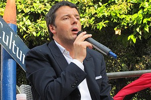 Matteo Renzi con Fabrizio Ferrante