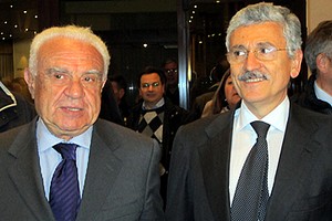 Ugo Operamolla con D'Alema