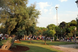 Parco giochi della villa comunale di Trani