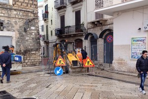 Lavori in via Ognissanti