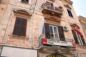 Sede Cgil Trani in piazza Marconi