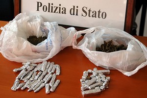 Sequestro di droga della Polizia di Trani