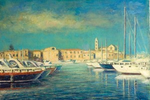 Scorcio del porto - Aniello Palmieri