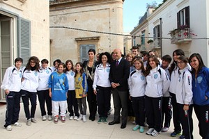 Presentazione squadra di calcio femminile Apulia Trani