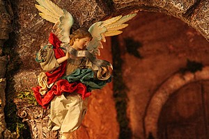 Il presepe nella chiesa di San Rocco