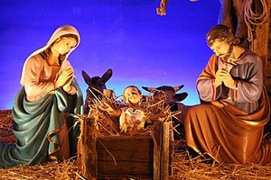 Presepe 2014 di piazza Libertà