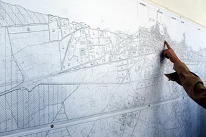 Mappa del PUG di Trani