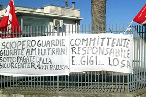 Sciopero delle Guardie Giurate in servizio presso Amiu