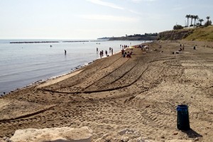 Seconda spiaggia a Trani