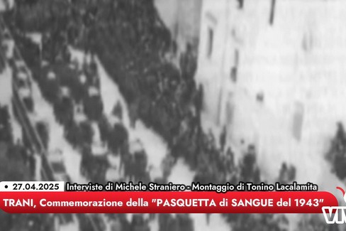Trani - Pasquetta di sangue 1943 - Commemorazione