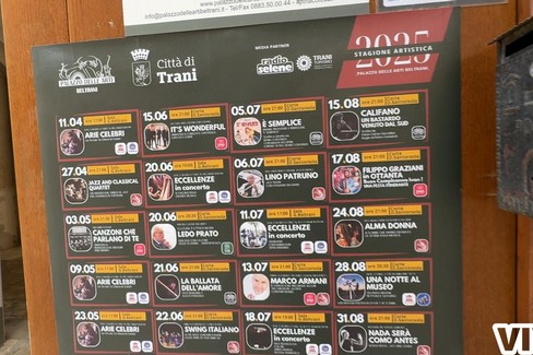 Palazzo delle Arti Beltrani Trani, la Stagione Artistica 2025
