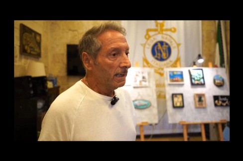 Carmine Rosselli, Mostra  "L'Arte che vien dal mare "