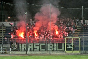 Tifosi del Trani in trasferta ad Andria