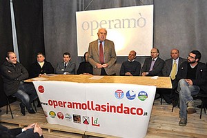 Presentazione della coalizione a sostegno di Ugo Operamolla