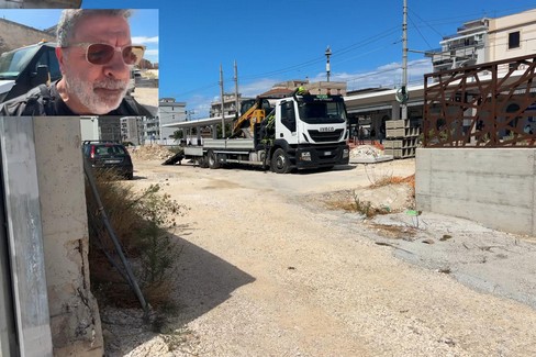 Trani - Via Ponte Romano, i lavori per il sottopasso pedonale per Piazza XX Settembre