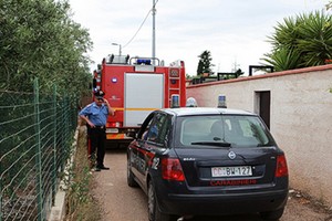 Carabinieri e Vigili del fuoco a Valleluna