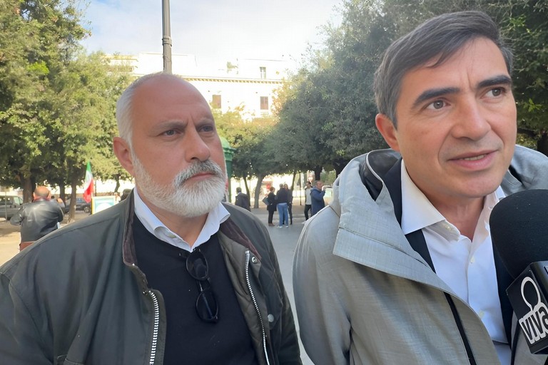Mino Di Lernia e Nicola Fratoianni - AVS. <span>Foto Tonino Lacalamita</span>