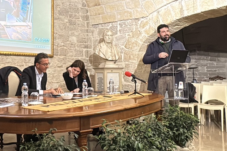 PALAZZO DELEL ARTI BELTRANI PRESENTAZIONE STAGIONE 2025. <span>Foto Tonino Lacalamita</span>