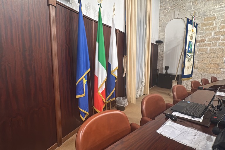 Palazzo Palmieri - Aula Consiliare. <span>Foto Tonino Lacalamita</span>