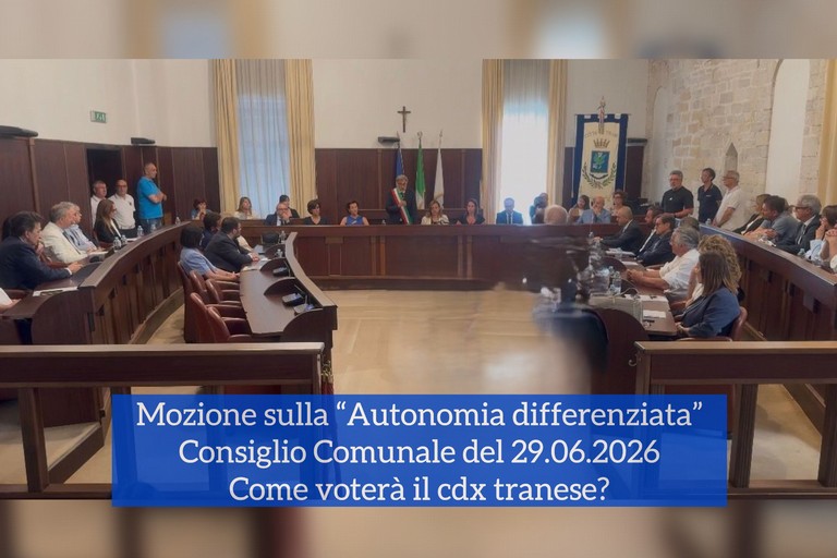Consiglio Comunale | Mozione Autonomia Differenziata