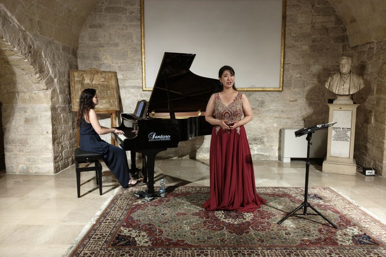 Anzhelika Kaliuzhna e Ayane Kodera. <span>Foto Adriana Fabrizio</span>