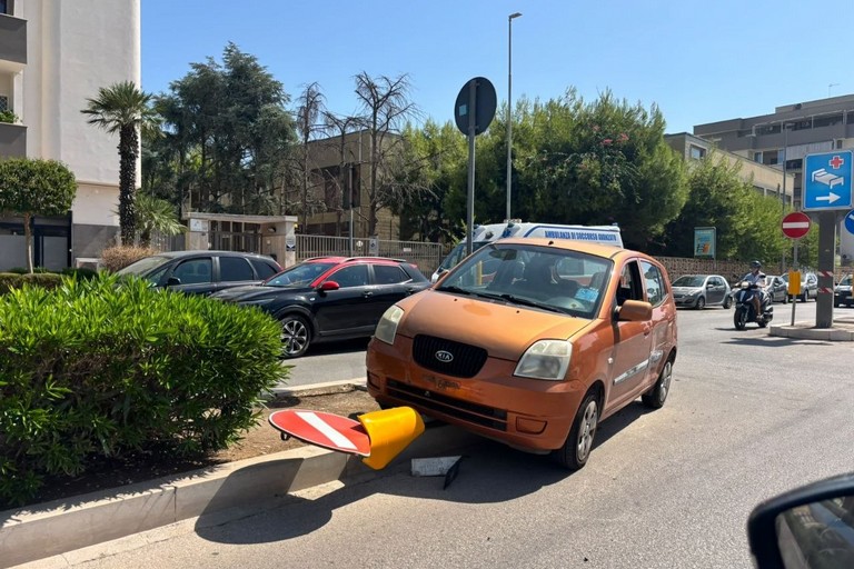 incidente in corso Alcide De Gasperi