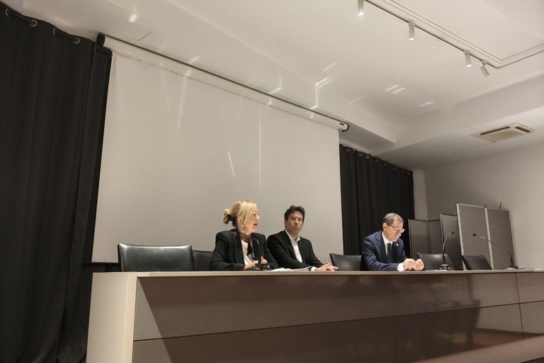 da sinistra: Marina Chiddo, Francesco Tosto e Alessandro Attolico. <span>Foto Adriana Fabrizio</span>
