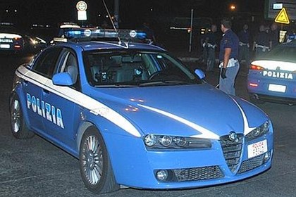 Polizia di Stato di notte