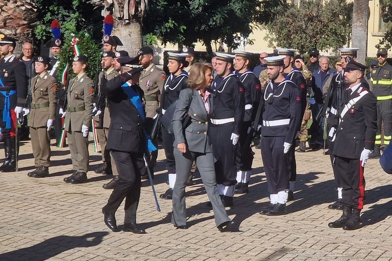Festa Forze Armate: Il Prefetto Silvana D'Agostino. <span>Foto Credits</span>