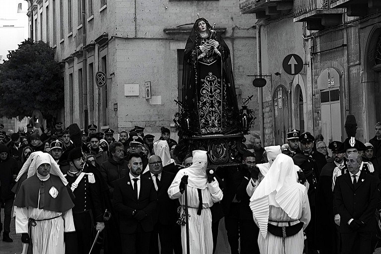 Trani Processione dell’Addolorata. <span>Foto Cecilia Di Lernia ph</span>